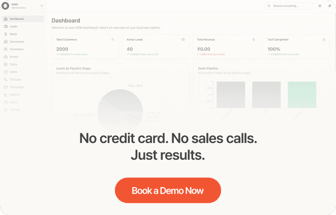 BeigeCRM Statistics Dashboard